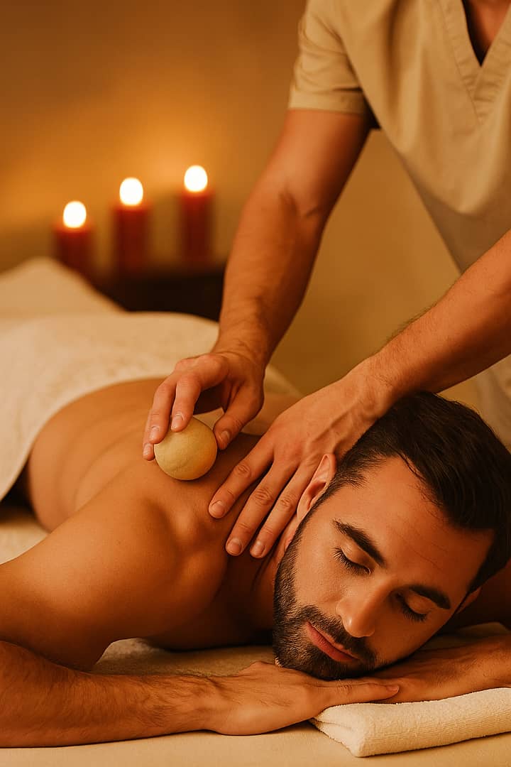گوی نمکی ویژه + مخصوص ماساژ